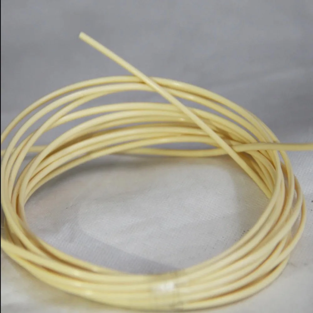 500G 70Meter Durchmesser: 2,5mm Runde weiß Gelb Synthetische Rattan Weben Material Kunststoff Knit Reparatur Stuhl Tisch PE Rattan