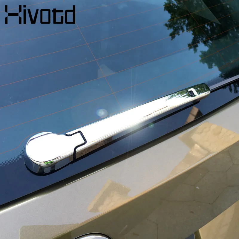 Hivotd dla Skoda Kodiaq nadwozie samochodu tylne ramię wycieraczki pokrywa chromowana dekoracja chromowane akcesoria do stylizacji części 2017 2018 2019 — zdjęcie 6