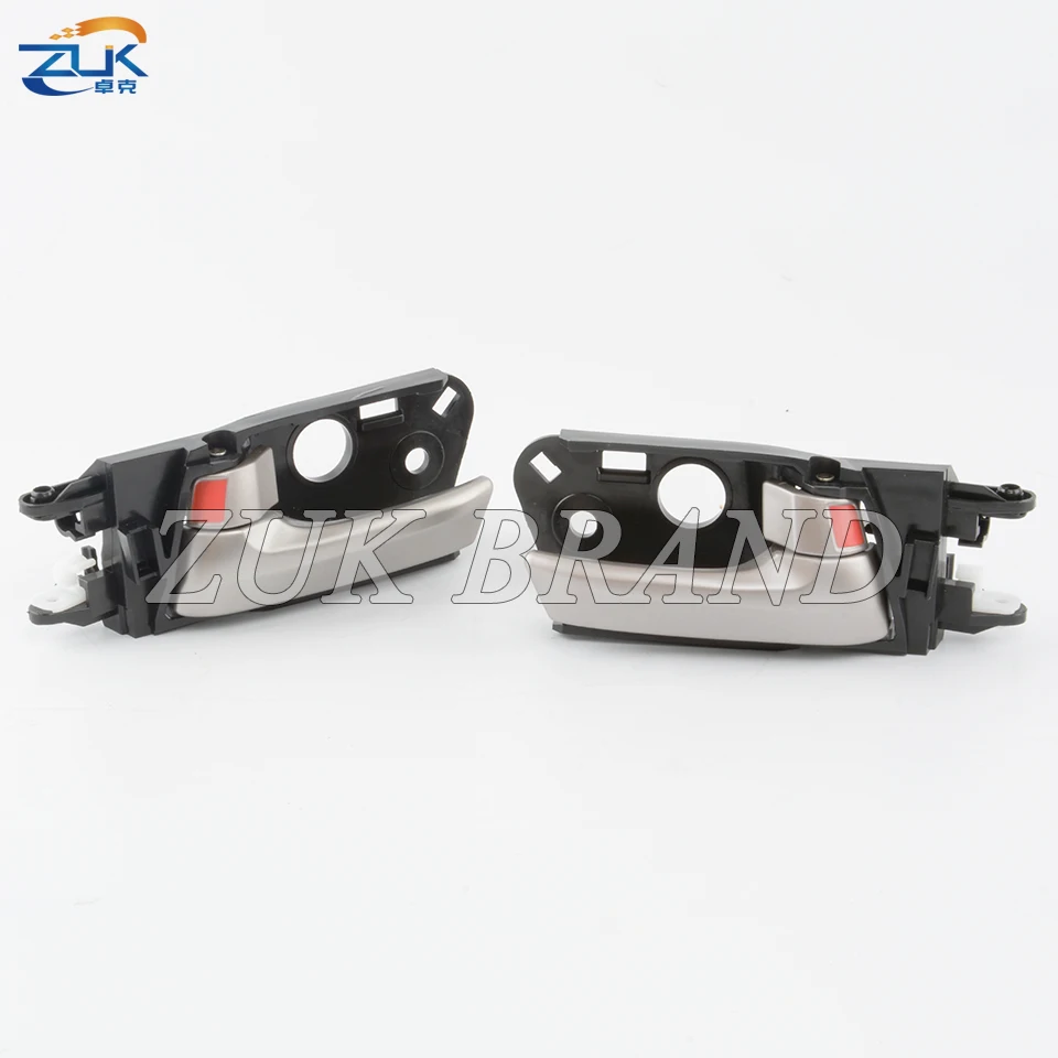 ZUK Black Chroming Grey Auto Inner Door Handle Car Interior Door Handle For HONDA CITY 2009 2010 2011 2012 2013 2014 GM2 GM3