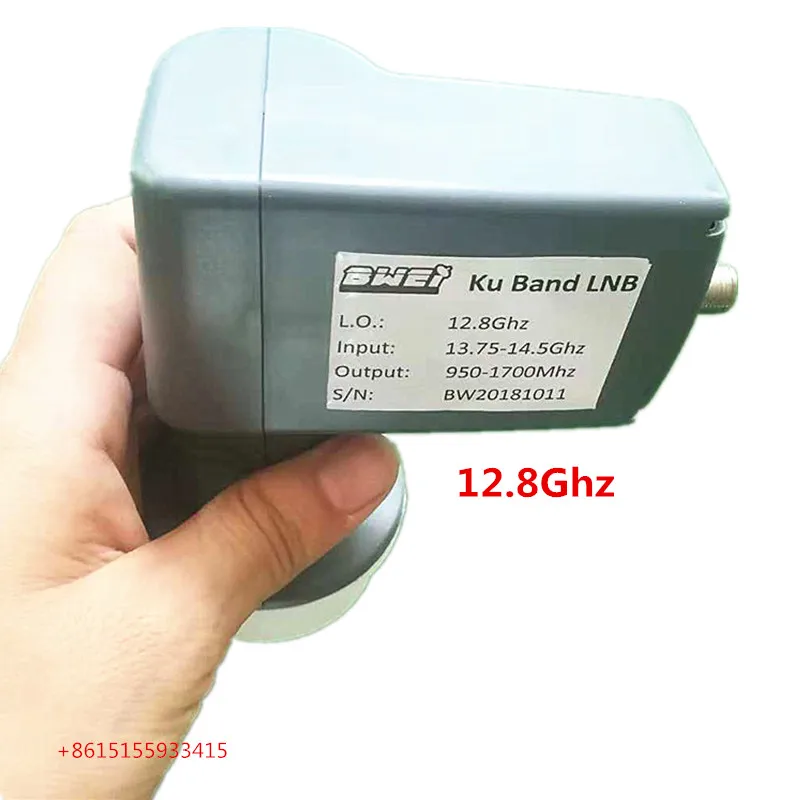 KU 밴드 LNB 단일 Lnb 주파수, 무료 접시, 고품질 풀 HD 디지털 위성 LNB 위성 TV 수신기, 12.8GHz