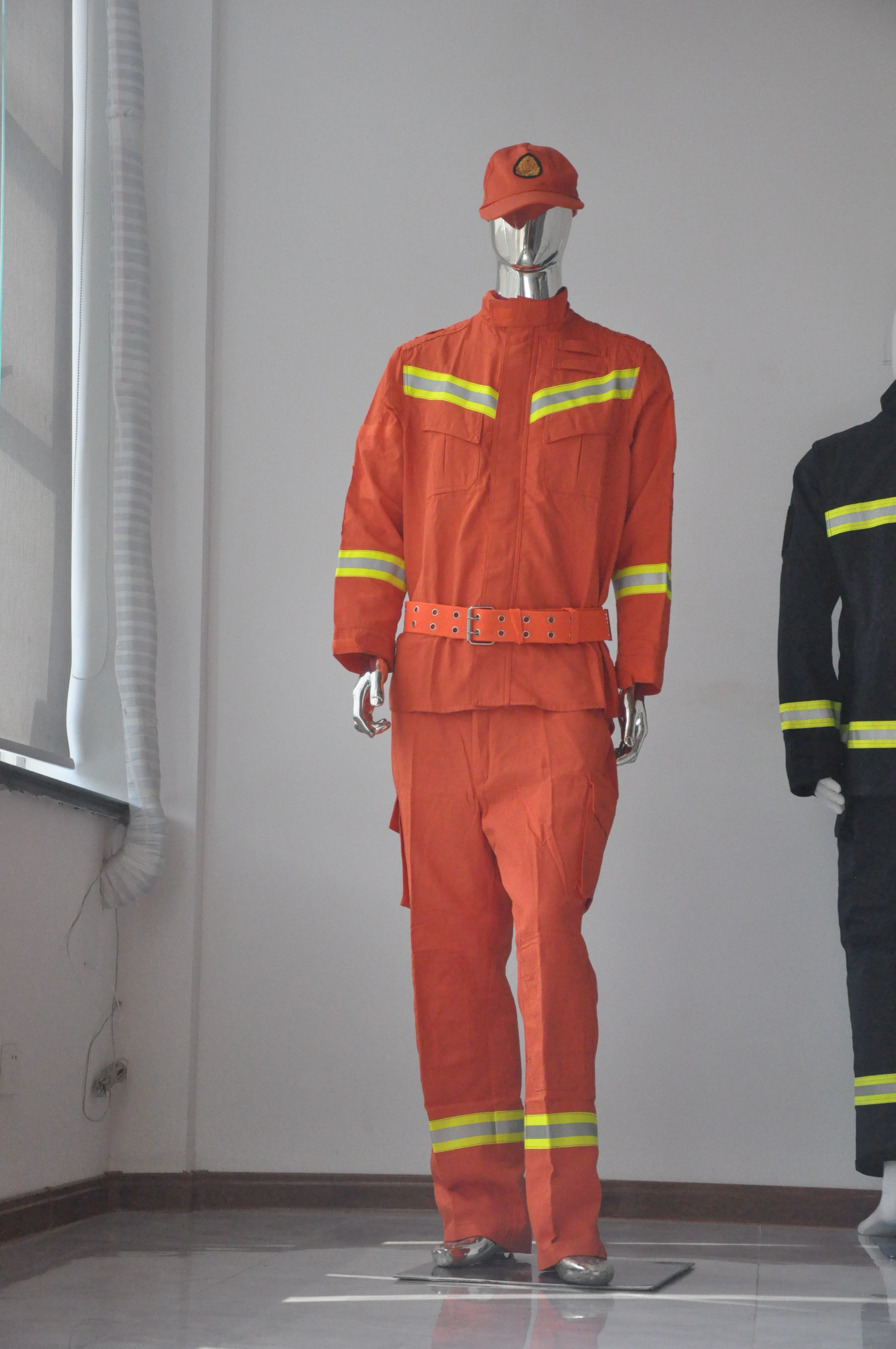 Orange Aramid urban search and Rescue suit safety uniform for Fireman