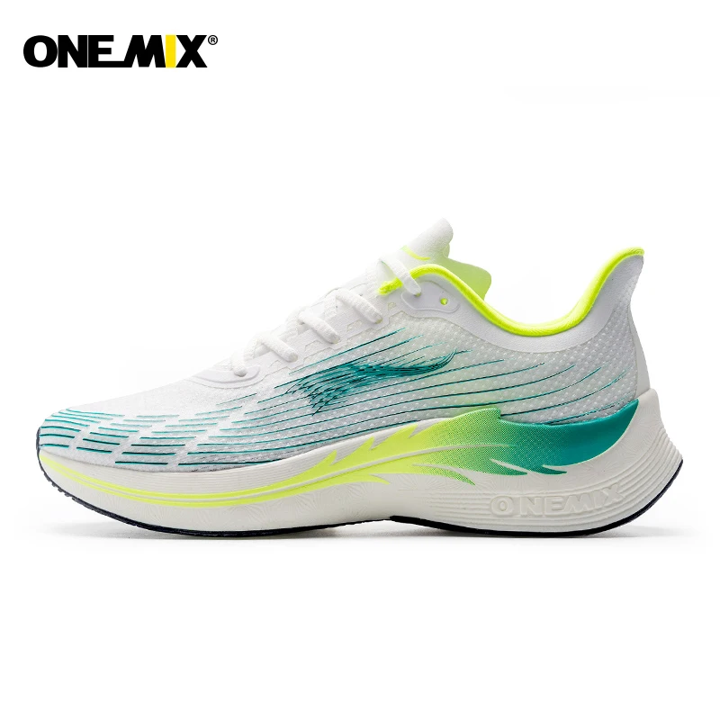 ONEMIX 2021 Running Shoes For Men Lightweight Durable Sport Super Marathon Sneakers Women\'s Outdoor Walking Trekking Shoes