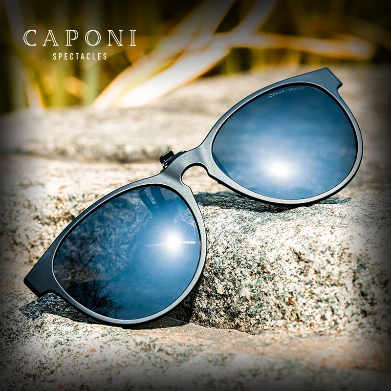 caponi-new-sunglasses-clip-for-women-polarized-blue-glasses-clip-flipped-up-protect-eyes-light-clip-on-frame-cp4171