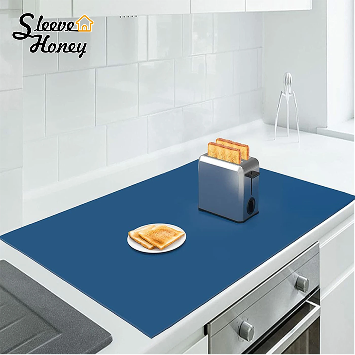 Extra Large Silicone Mat Heat Resistant Sheet Waterproof Pad Kitchen Counter Protector Vinyl Craft Mats Nonslip Table Placemat 