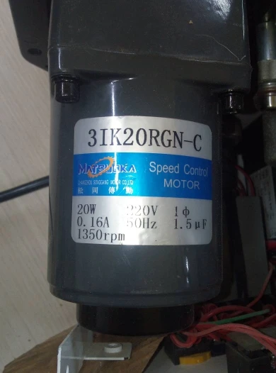 Motor 20W single-phase AC 220V micro gear reducer adjustable speed variable speed motor 3GN-30K Motor + gear box