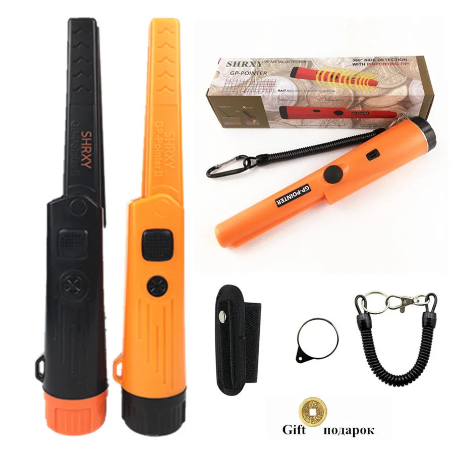 2024 NEW Pro Pinpointing Pointer Metal Detector GP-pointer Gold Target Metal Detector Static Alarm with Bracelet