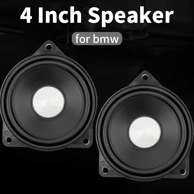 4 Inch Speaker For BMW Car E60 E61 E63 E64 E65 E66 F01 F02 F03 F07 E70 E71 E72 E83 HiFi Music Door Panel Midrange Horn Audio