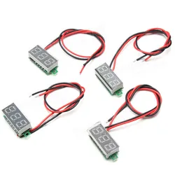 ALLSOME 0.28 Inch 2.5V-30V Mini Digital Voltmeter Voltage Tester Meter LED Screen Electronic Parts Accessories Digital Voltmeter