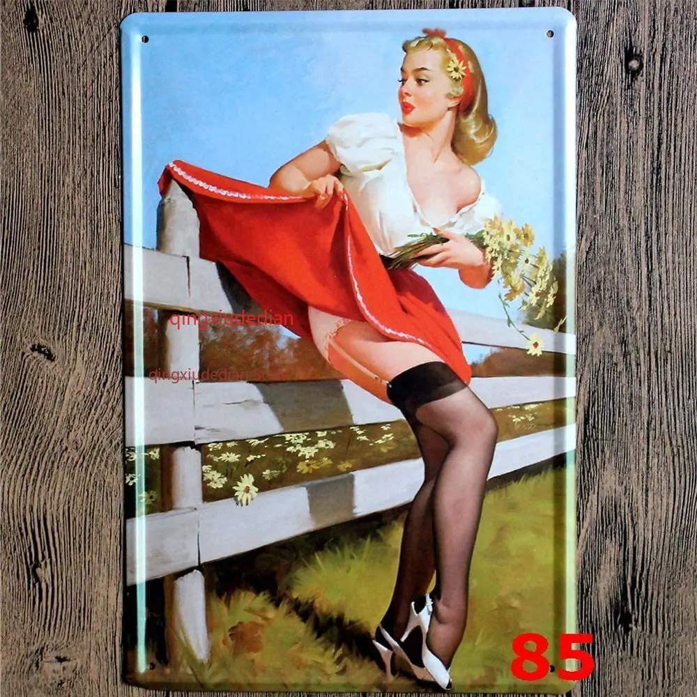 

Оригинальный ретро дизайн оловянные металлические знаки настенное искусство | Толстая жесть печать плаката настенное украшение