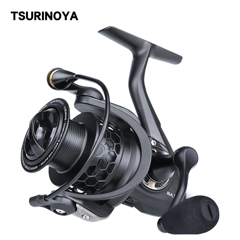 TSURINOYA NA 2000 3000 4000 5000 5.2:1 8+1BB Lightweight Saltwater Spinning Reel Professional Carp Fishing Reel Boat Rock