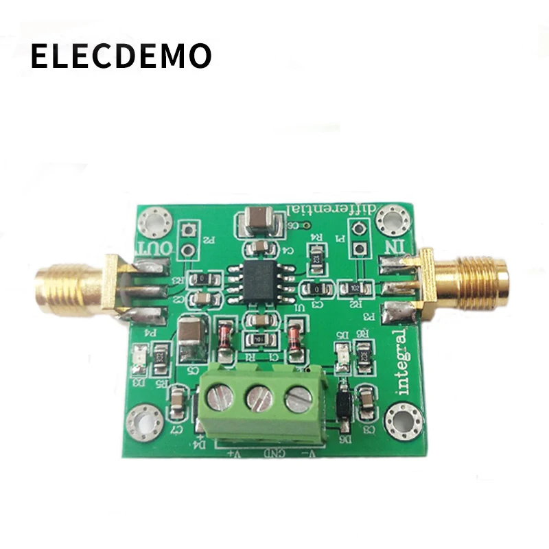 Analog Integral Operational Amplifier Module Low Frequency Signal Waveform Change Can be changed to Differential Operation Circu