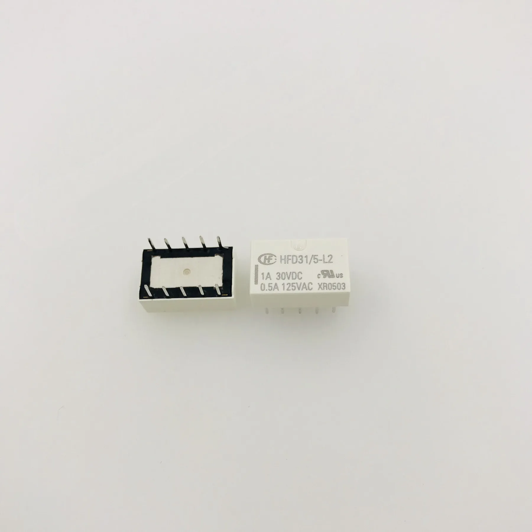 

HFD31-5-L2 5VDC 10pin 0.5A125VAC relays