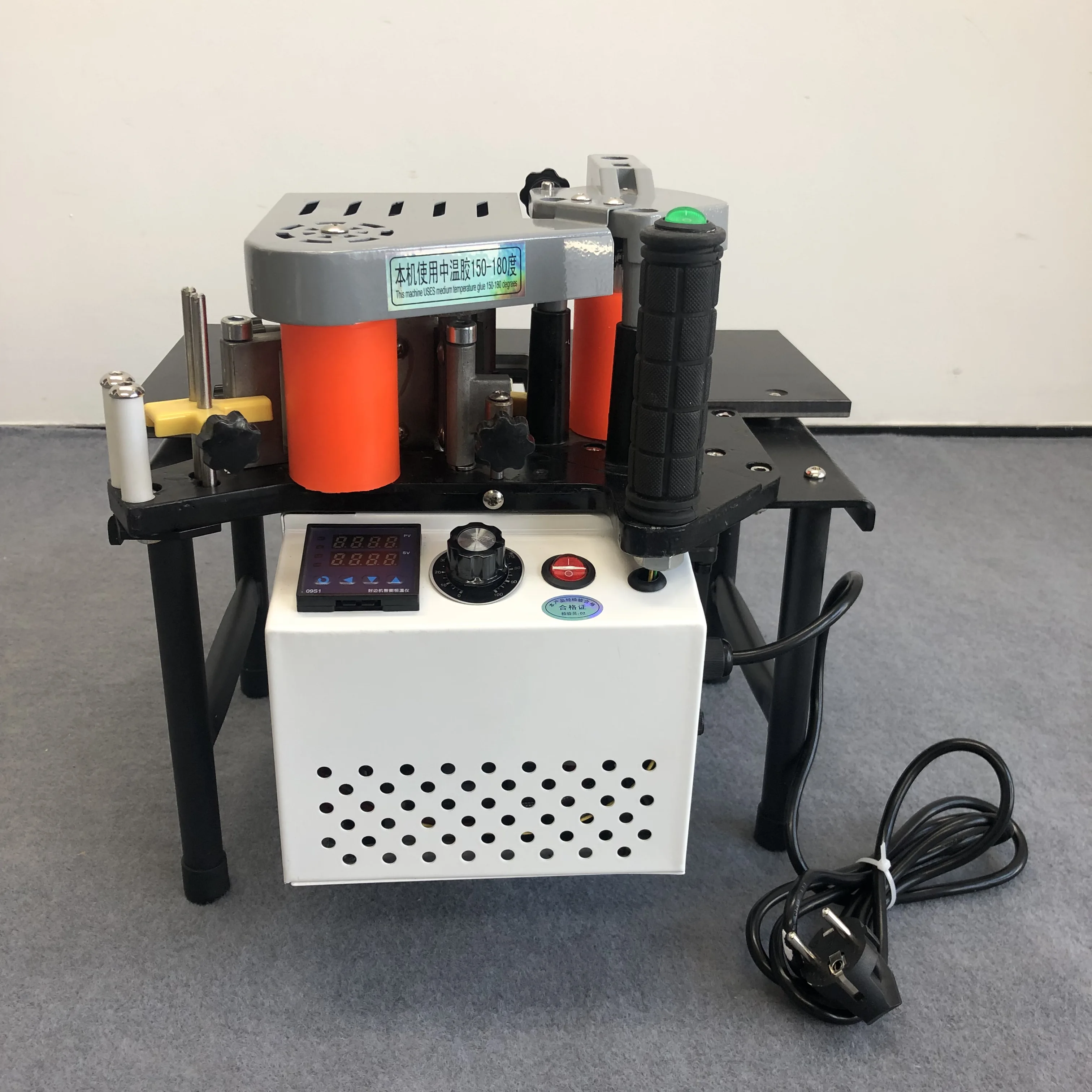 

Portable woodworking machinery edge banding machine double-sided adhesive portable edge banding machine 220V 1200W