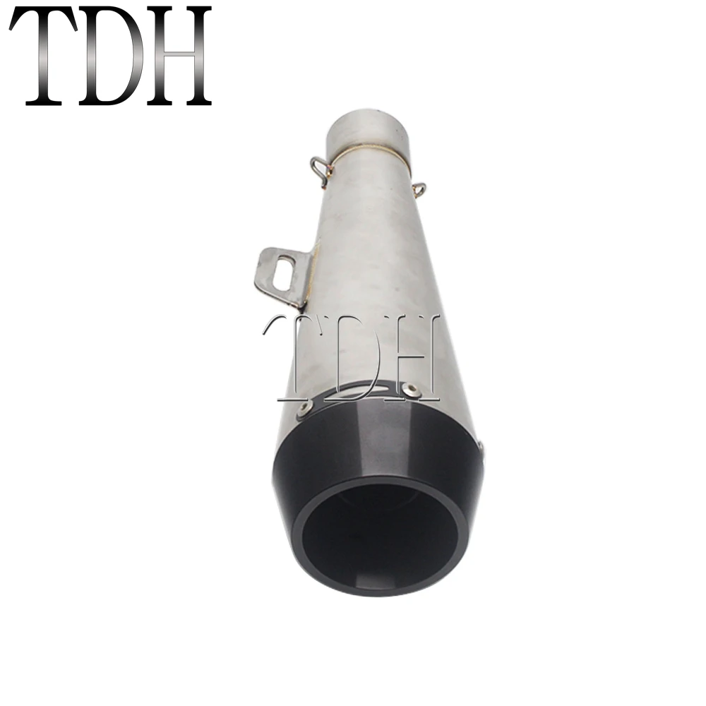 الفولاذ الألومنيوم دراجة نارية العادم Pipe الأنابيب 35 مللي متر-58 مللي متر مقهى المتسابق الترابية دراجة الشارع دراجة موتوكروس الأنابيب SC العادم #3