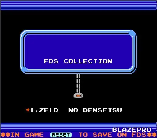 Zeld@ I Japanese(FDS Emulated) Game Cartridge for FC Console