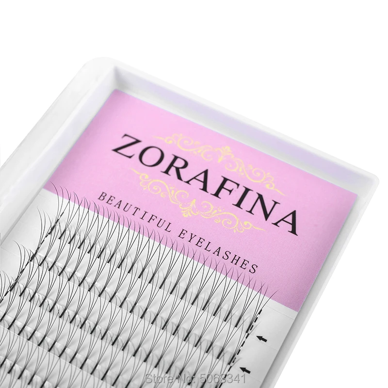 Zorafina 3D 4D 5D 6D 10D Wimpers Wimper Lash Uitbreiding Individuele Wimpers Factory Outlet Valse Eye