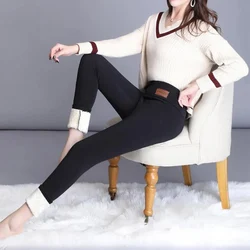 NEW Hiking Pants Women Thermals Thick Warm Fleece Lined Winter Stretchy Pencil Leggings With Fleece Winter For Women Fashion