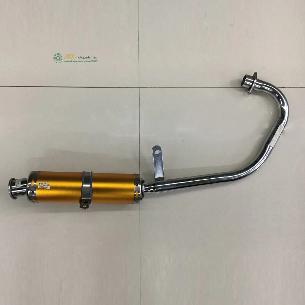 Slip-On For Honda CG125 CG150 CG200 Motorcycle Exhaust Full System CG 125 150 200 Muffler Contact Pipe