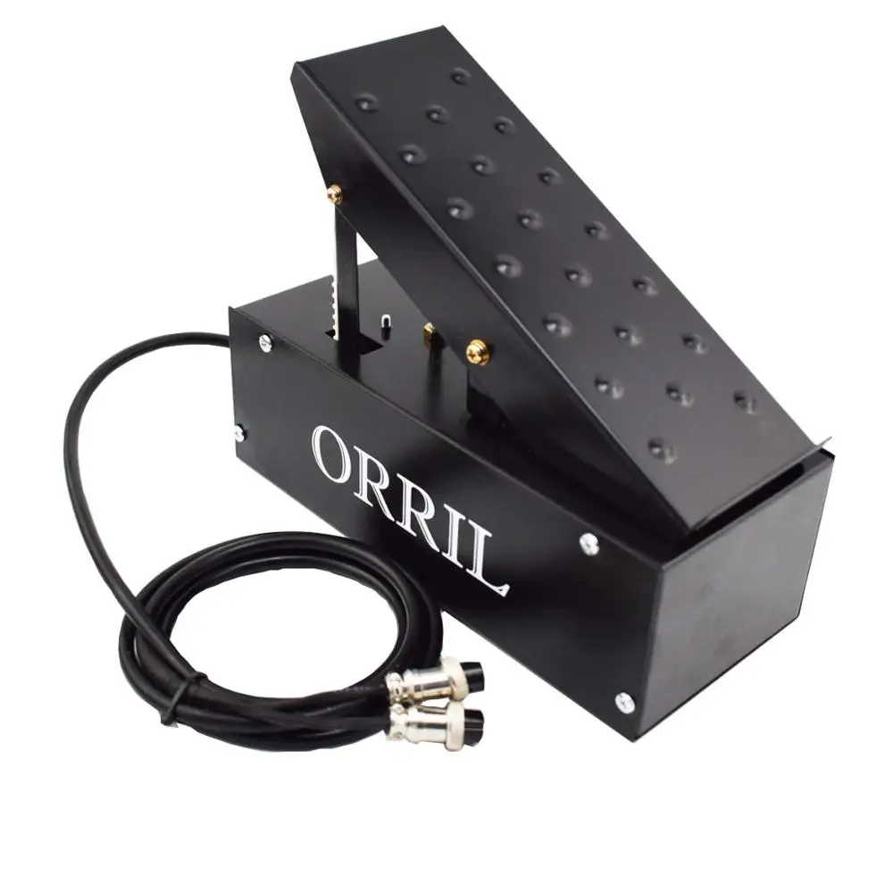 Controle do pedal para máquina de solda TIG, 2 + 3 pinos conector, corrente remota stepless ajustar interruptor, cabo de 2m