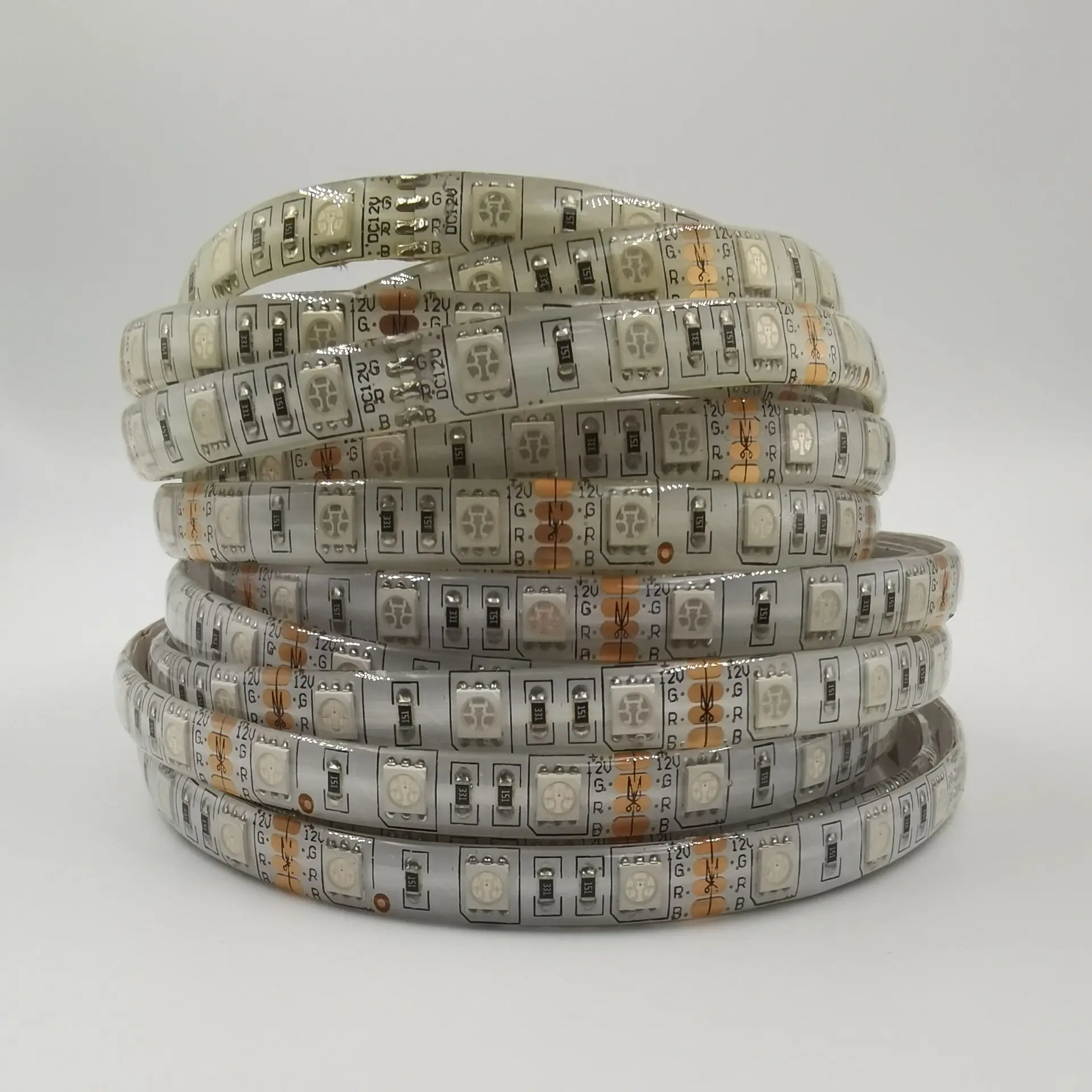 DC12V 24V 5050 LED Strip RGBW Flexible LED Light 60LED/m NW 4000K IP20/IP65 RGB+White/+Warm White RGBCCT Tape for decoration
