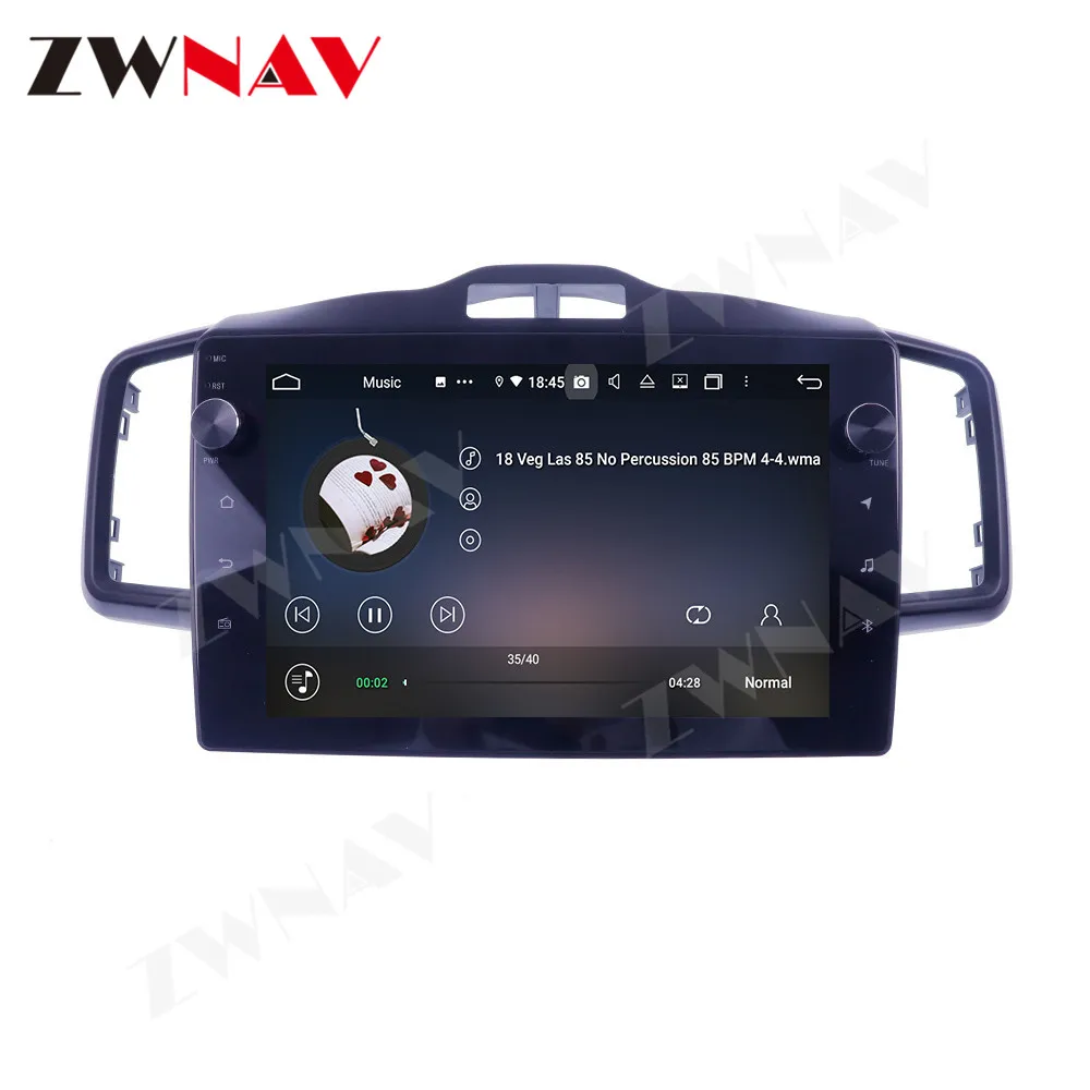 Android 10 4+128G Car DVD Player Auto Radio Multimedia Head Unit Touch Screen For Honda Fit Jazz 2008-2015 RHD Navigation