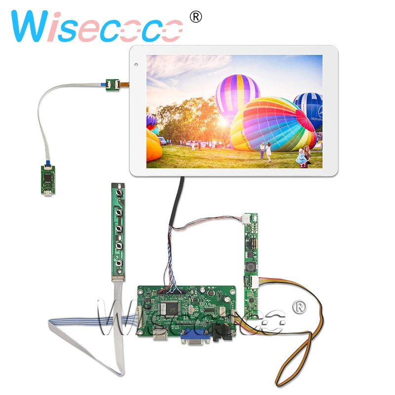 8.9 Inch 1920*1200 Capacitive Touch LCD Screen IPS Panel eDP 30 pins VGA  Driver Board VVX09F035M10