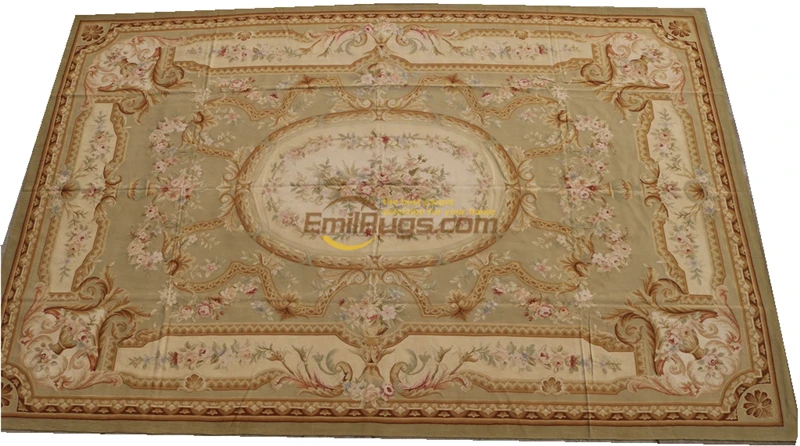 aubusson rug round carpet floor carpet handmade retro rug european carpet