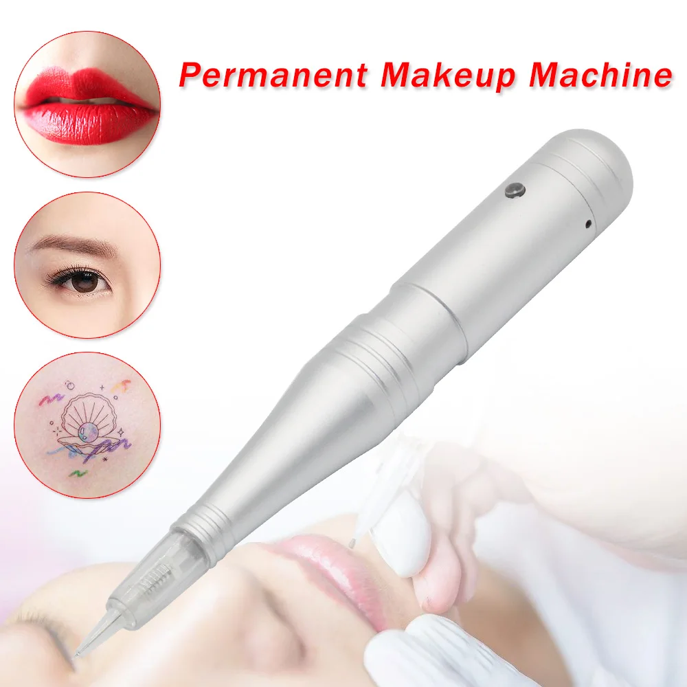 Permanent Makeup Machine For Eyebrows Electric Tattoo Machine Pen For Eye Lip Eyeliner Forever Make up Beauty Instrument