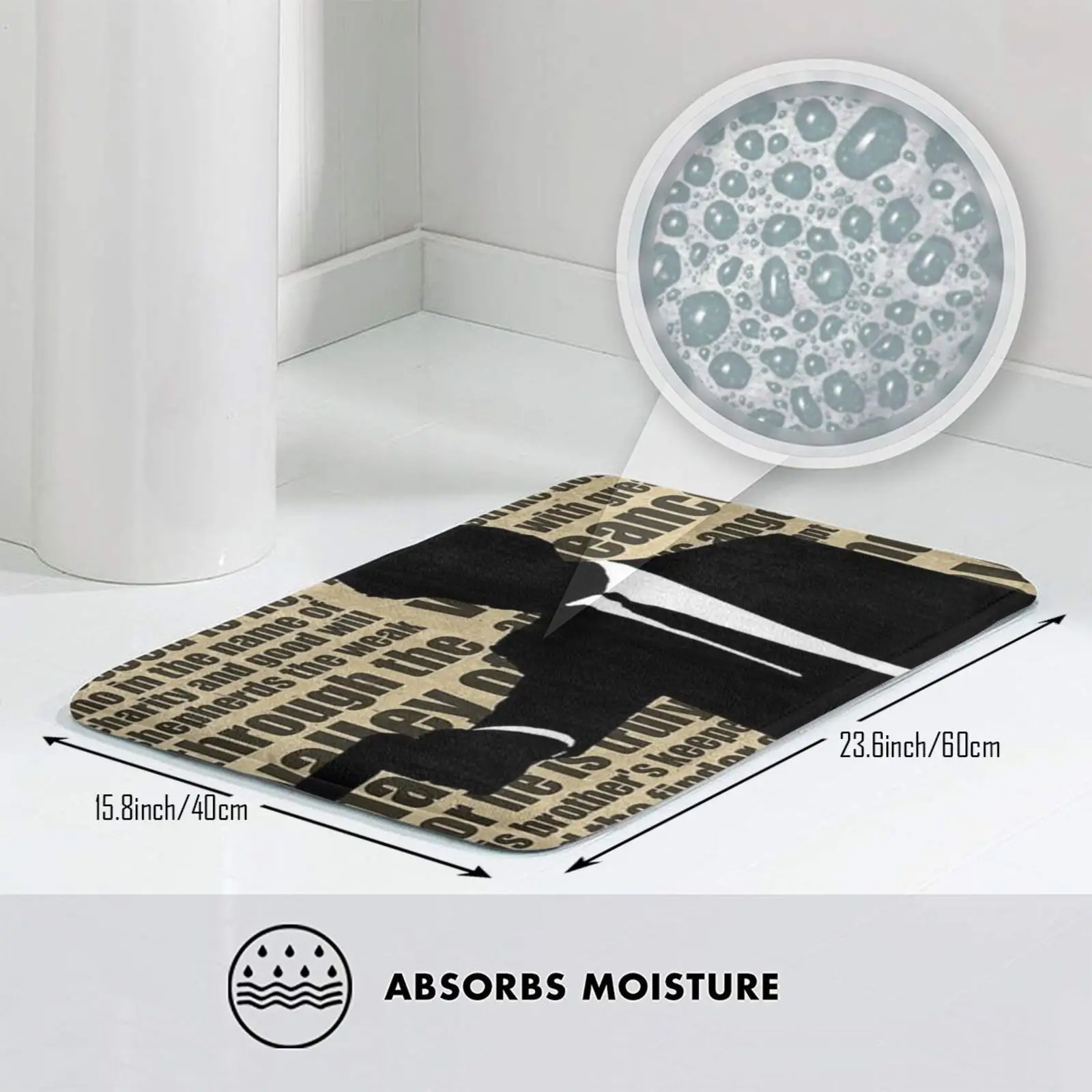 لب الخيال السجاد حصيرة البساط وسادة لينة اللب الخيال Ezekiel 25 17 جون ترافولتا صموئيل L جاكسون جانغو #5