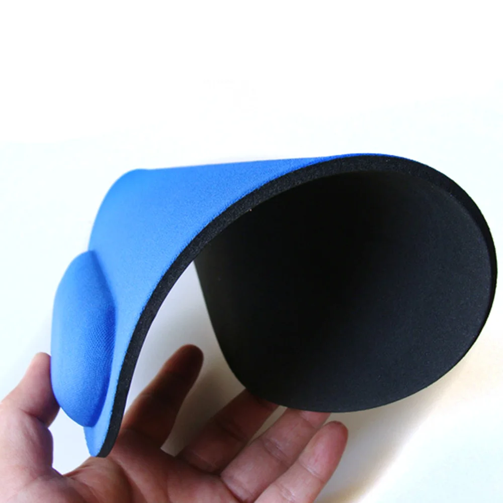 Dropshipping Solid Color Mouse Pad EVA Wristband Comfortable Mice Mat For Game Computer PC Laptop Valentine's Day Gift 1PCS image 2