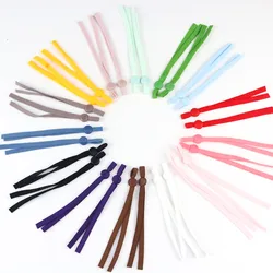 5MM Mouth Mask Rope Colorful Elastic Band Cord Adjustable Elastic Ear Loops Rubber Band String Hanging Ear Rope for DIY Crafts