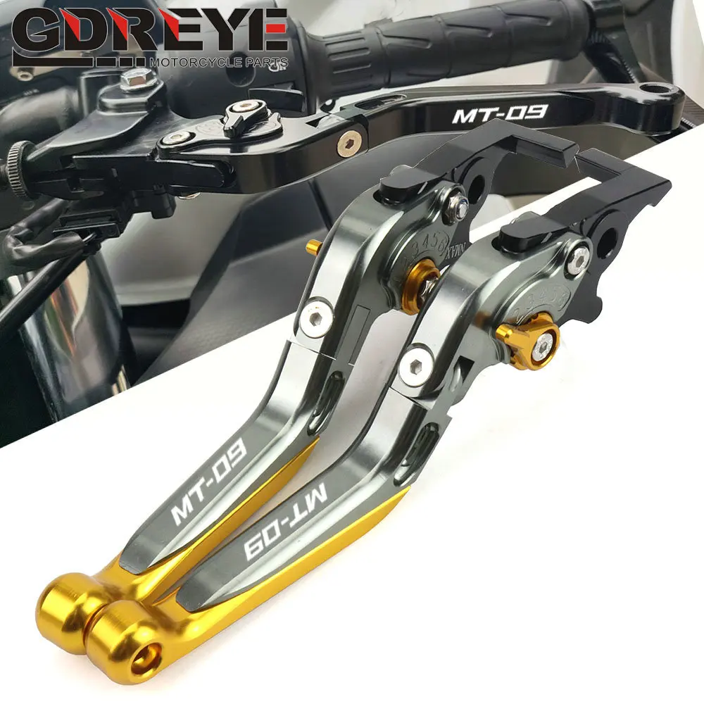 For Yamaha MT09 MT-09 2014 2015 2016 2017 2018 2019 2020 Motorcycle MT 09 Brake Clutch Levers Handlebar knobs Handle Hand Grips