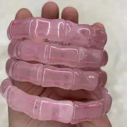 Quarzo rosa perline braccialetto di pietra naturale della pietra preziosa dei monili del braccialetto del braccialetto gioielli FAI DA TE per la donna per l'uomo commercio all'ingrosso!