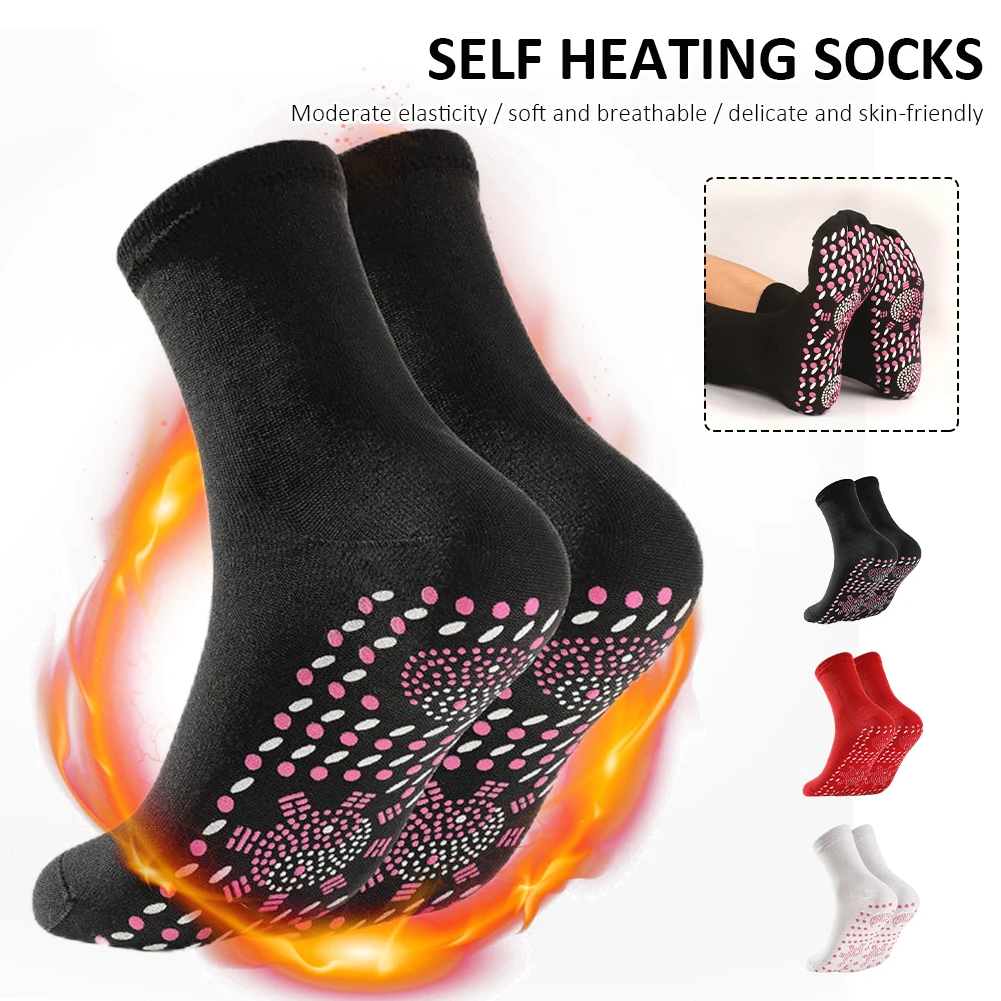 

Self-Heating Socks Anti-Fatigue Winter Outdoor Warm Heat Insulated Socks Thermal Socks for Hiking Camping Fishing Cycling Skiing