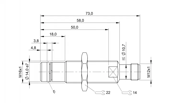 High-Pressure Distance Detection Sensor Bhs001t BES 516-300-s149-s4-d Proximity Switch