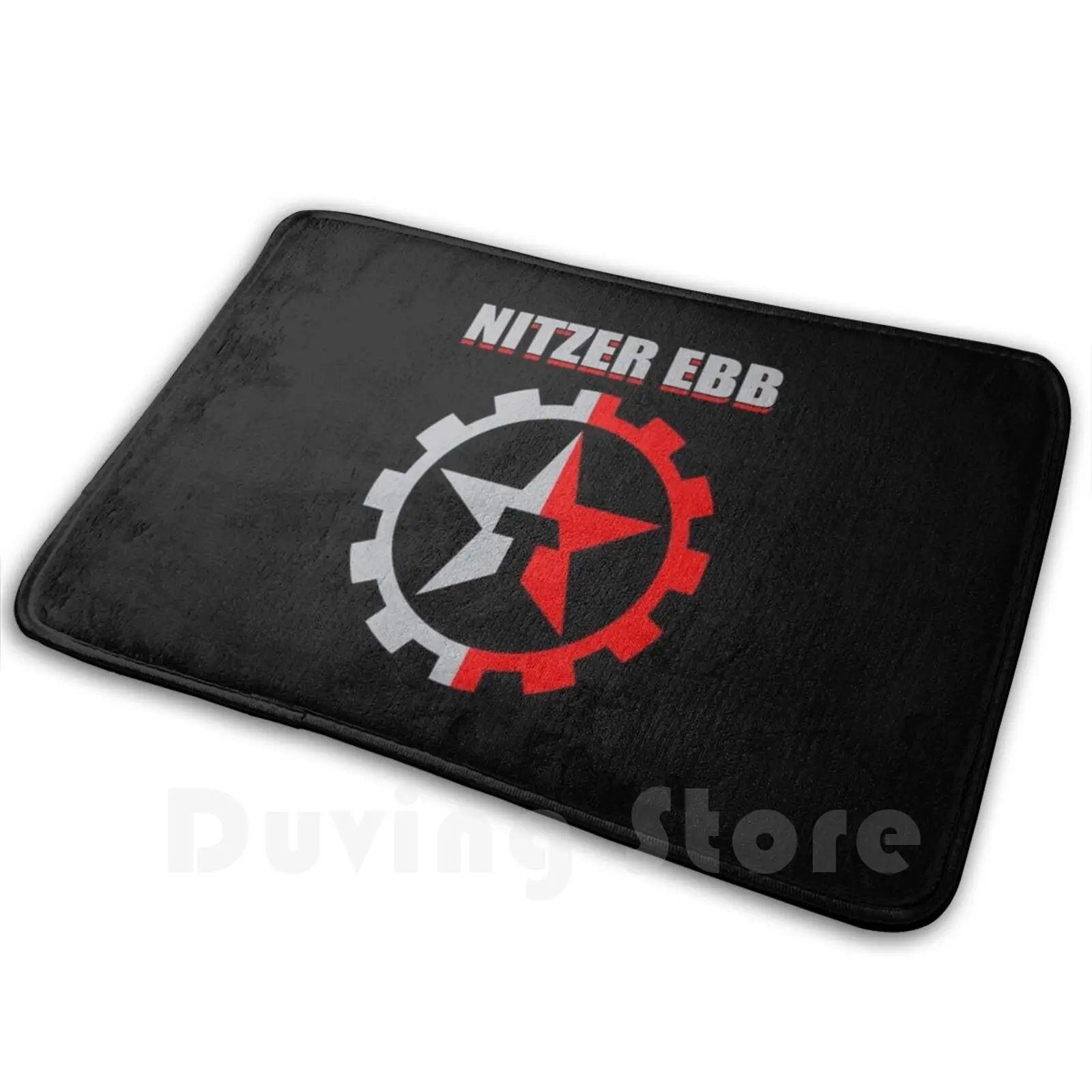 Nitzer Ebb-Ebm Mat Rug Carpet Anti-Slip Floor Mats Bedroom Nitzer Ebb Ebm Techno Hard Industrial Music Goth Sinister 90s 80s