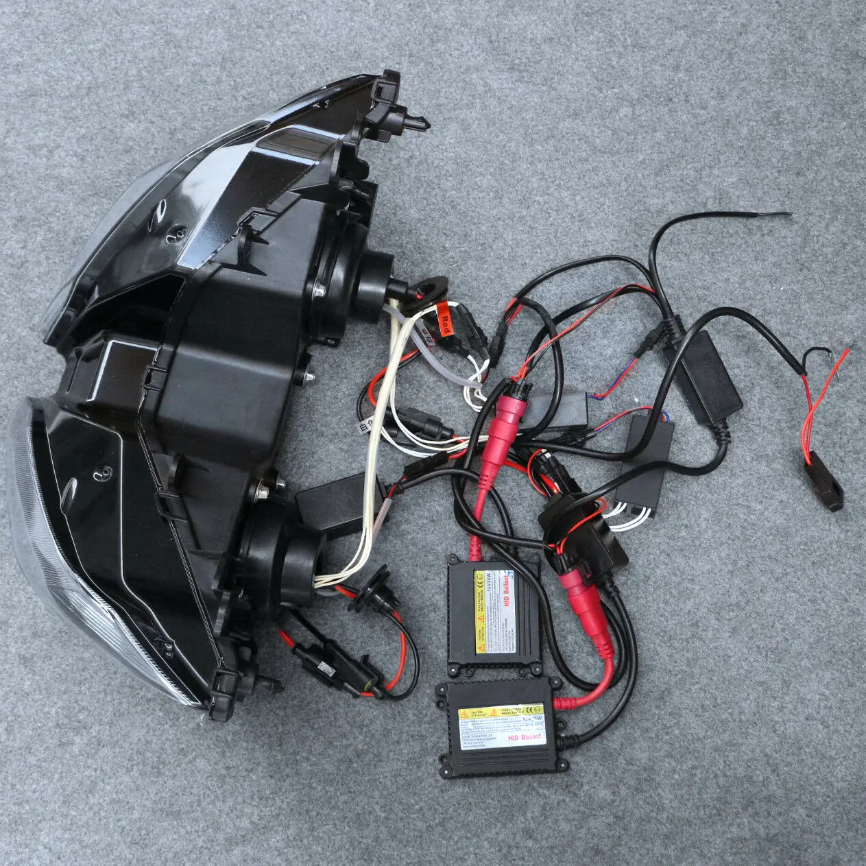 Fit for Kawasaki Ninja ZX6R 2013 - 2018 Demon Angel Eye HID