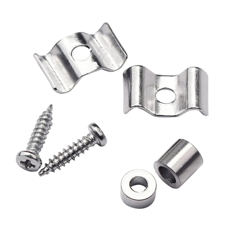 Guitar String Retainer String Tree Roller Screws Metal Roller String Trees Retainers Guides Roller Guitar Accessories