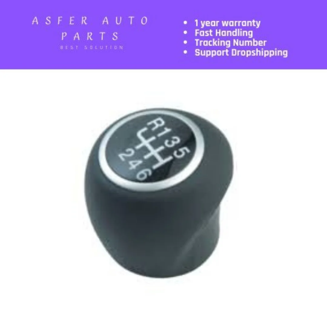 MANUEL GEAR SHIFT KNOB CHROME 6 SPEED FOR FIAT LINEA PUNTO HIGH QUALITY AFFORDABLE PRICE INTERIOR ACCESSORY OEM 55345242