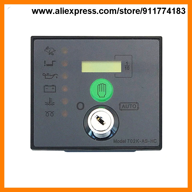 702K 702AS Auto 702MS Manual Generator Controller for Diesel Generator Set Copy Deep See Controller High Quality