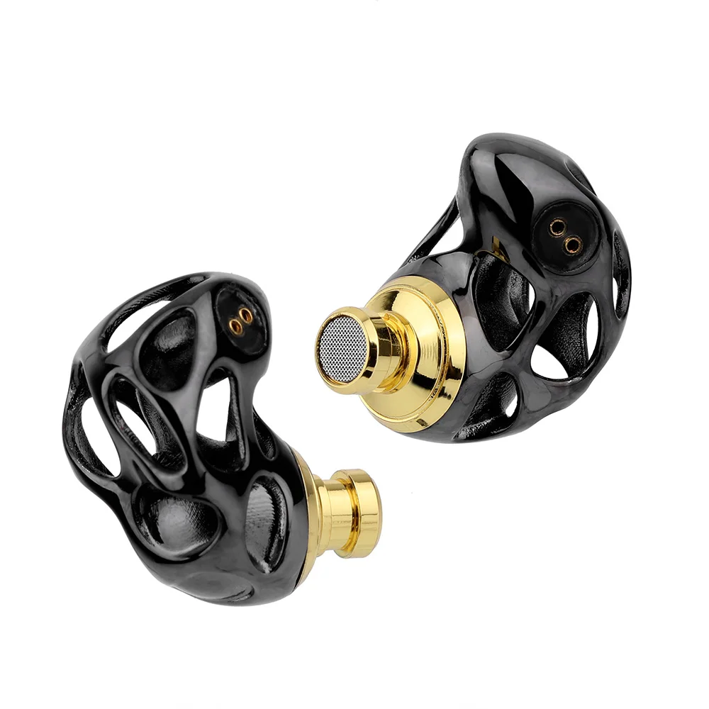 BLON BL-A8 Prometheus HiFi In-ear Earphones with 10mm Dynamic Driver, 3D-Printed Metallic Shell, Detachable 2 Pin Cable