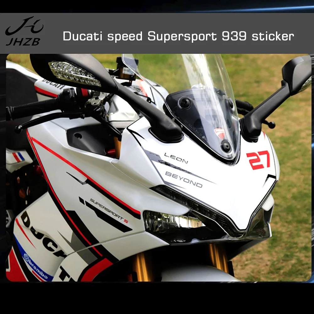 

Motorcycle sticker is applicable to Ducati speed Supersport 939 motorcycle sticker waterproof color body decoration decal