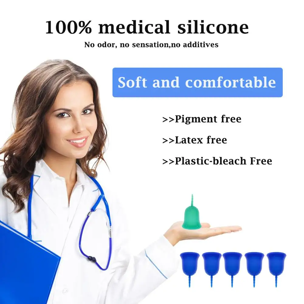 Anytime Feminine Hygiene Period Cup Menstrual Cups Wholesale Reusable Medical Grade Silicone For Women Menstrual Collector