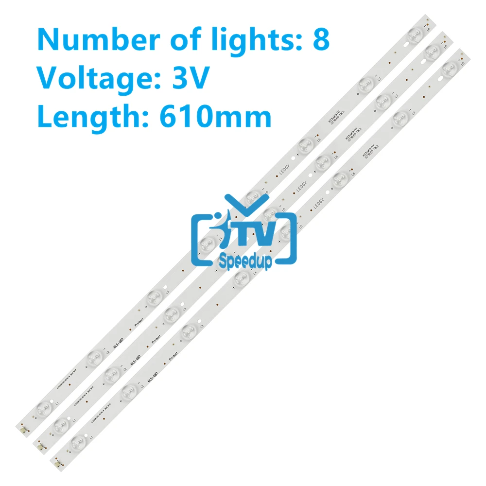 30pcs LED backlight strip JL.D32081235-057AS-M For 4C-LB320T 32HA3103 TCL H32B380B JL.D32081235-057AS-M 4C-LB320T 32HA3103