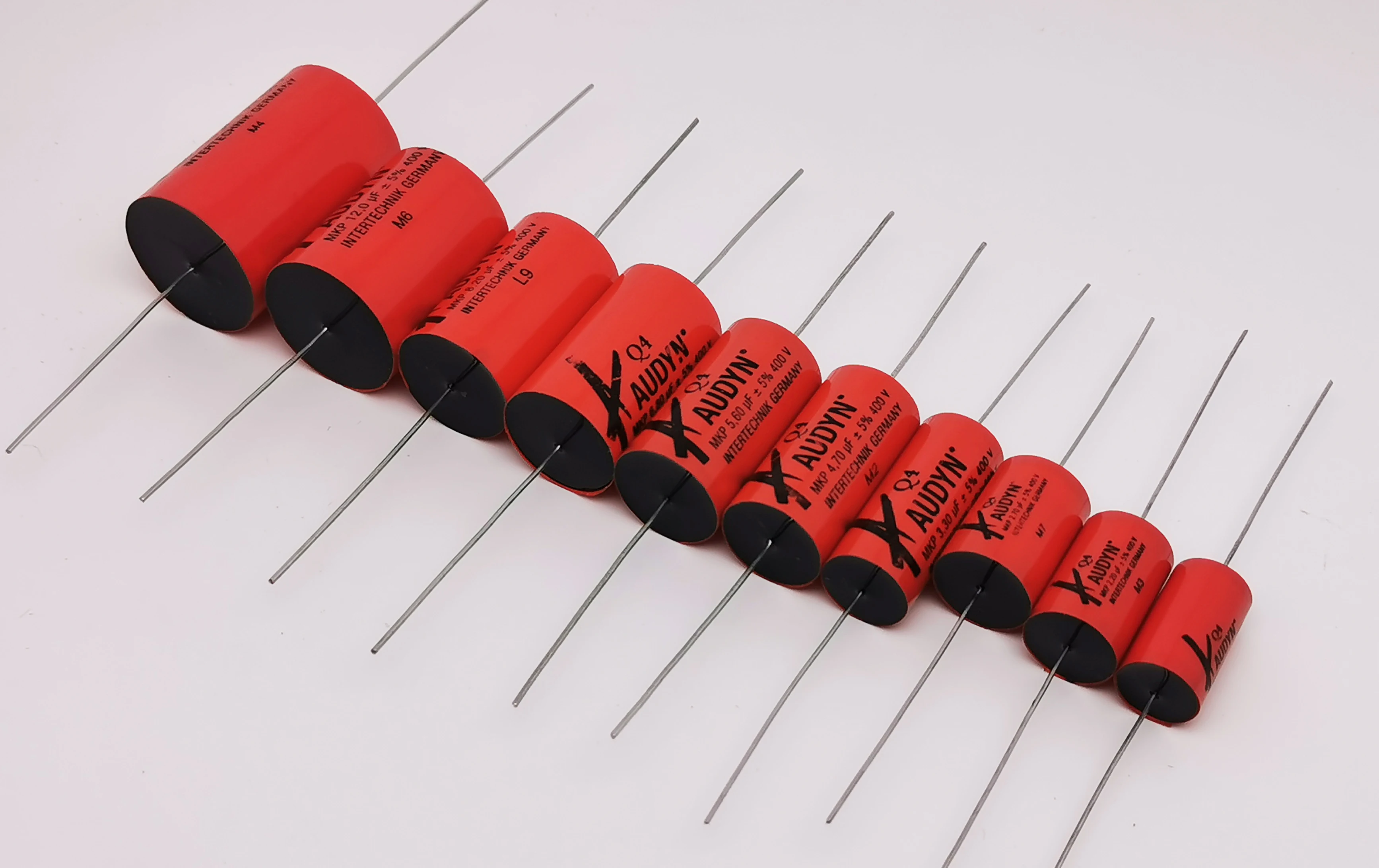 10pcs/lot Germany AUDYN Q4 MKP 400V series +-5% HIFI fever speaker divider stepless film capacitor free shipping