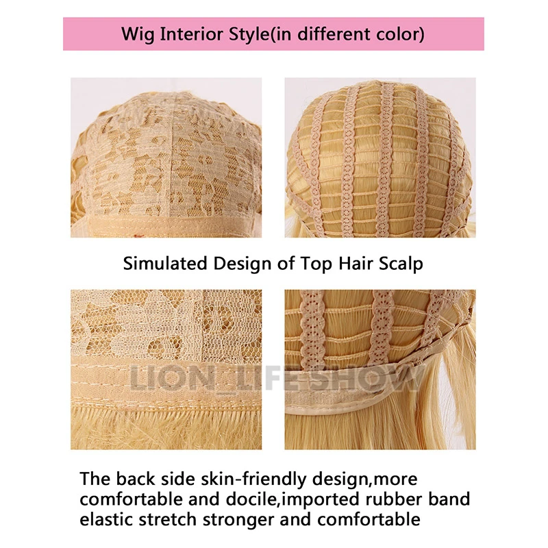 Super Danganronpa 2: Sayonara Zetsubou Gakuen Sonia nevermind Cosplay Wig  Costume Halloween Anime  Hair free shipping + wig cap