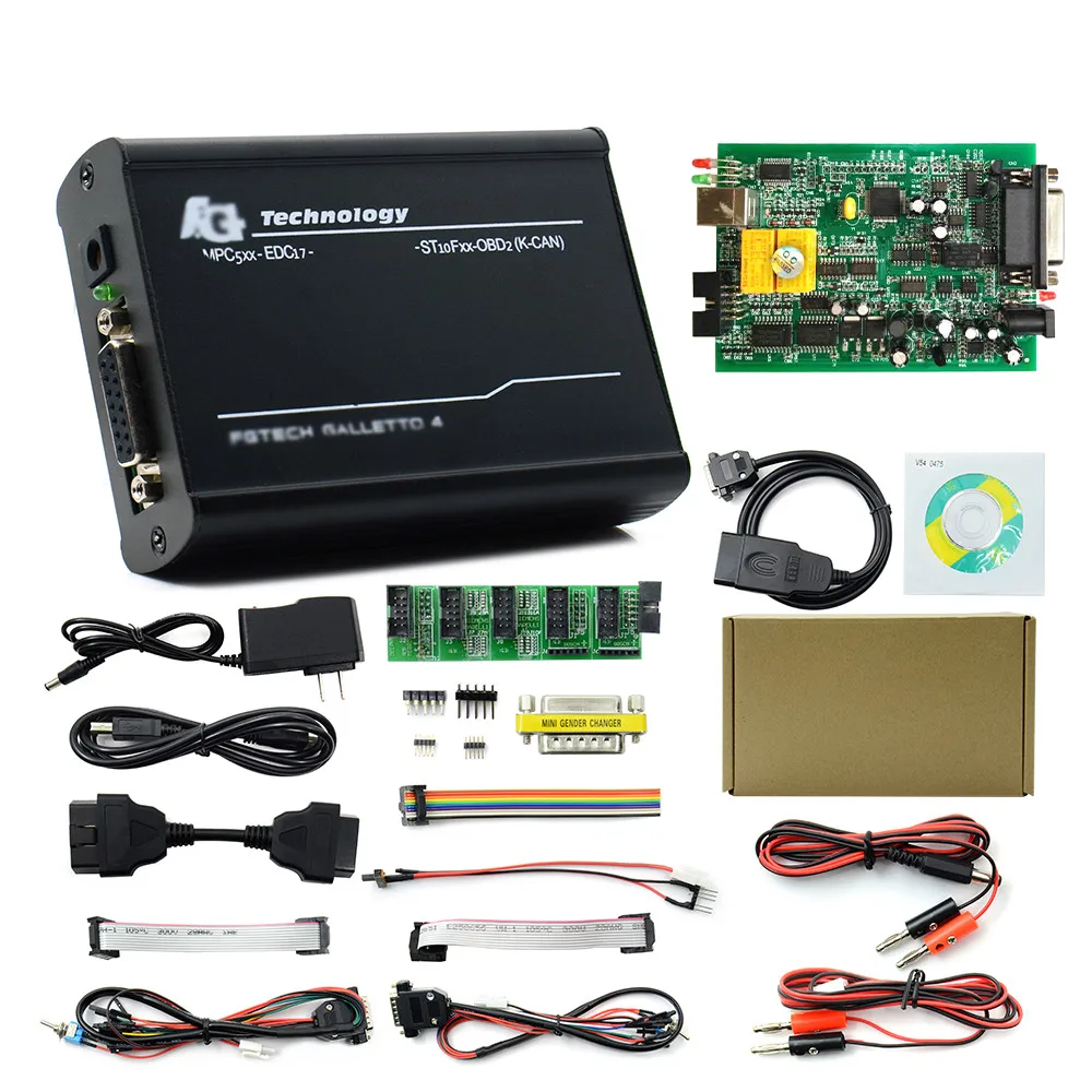 V54 FGTECH Galleto 4 Master FW 0475 Euro Version BDM OBD Function Multi Language Fgtech V54 FW 0386 ECU Programmer