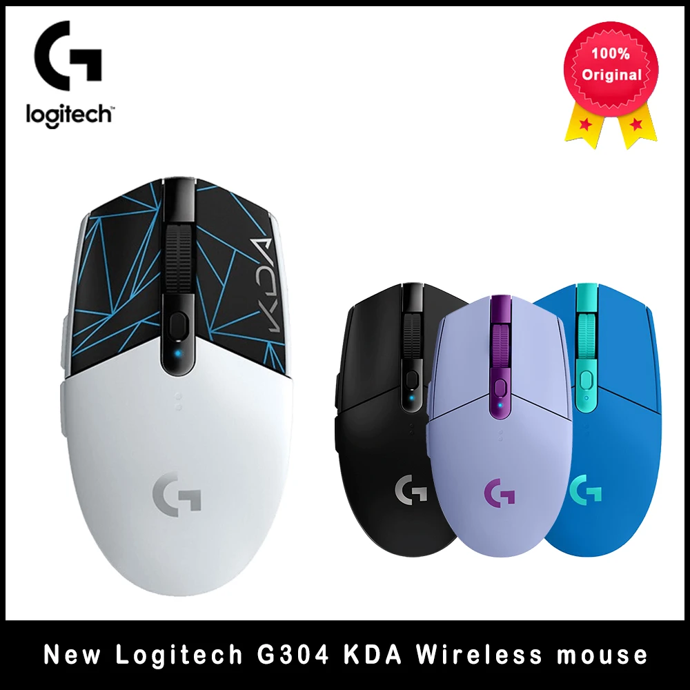 Logitech G304/G304 KDA  LIGHTSPEED Wireless Gaming mouse lightweight portable HERO Sensor 12000DPI