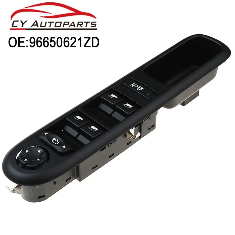 New Master Power Window Switch For Peugeot 3008 5008 Hatchback Wagon Left Front Door Lifter Switch 96650621ZD 6490X6