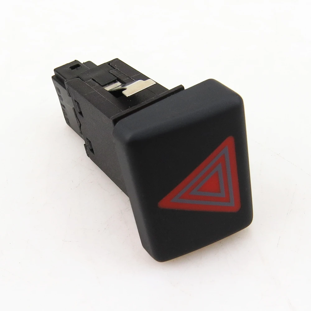 Car double Flash Light Switch Red Hazard Warning Emergency Switch Button For A4 S4 RS4 B6 B7 2001-2008 8ED941509 8ED 941 509